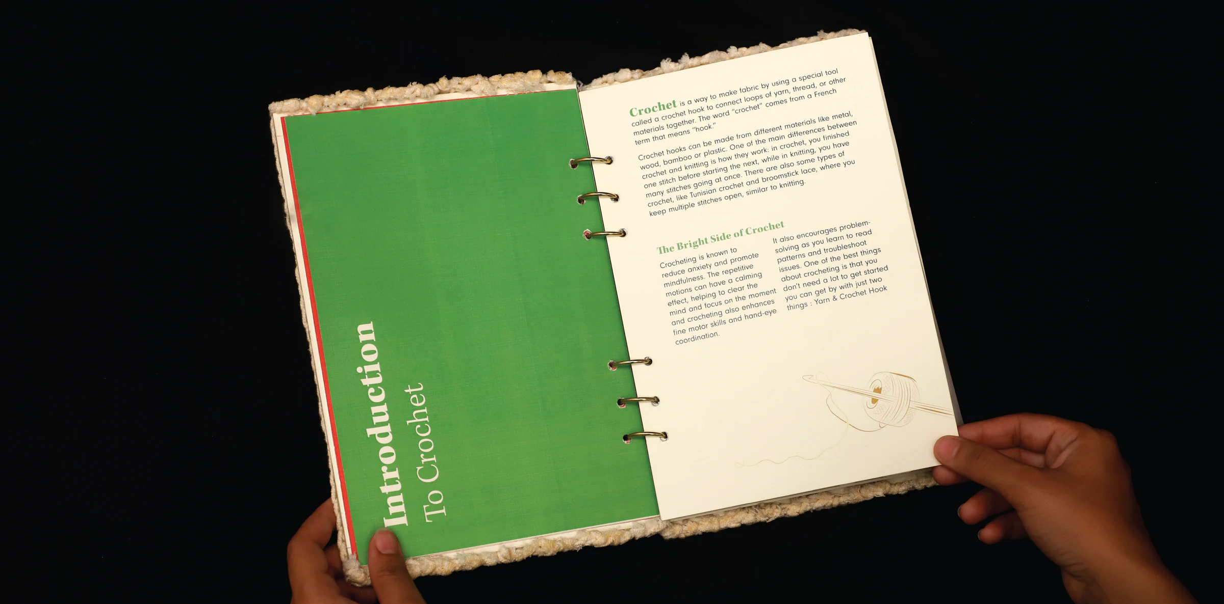Peeking Into Crochet | Publication Design